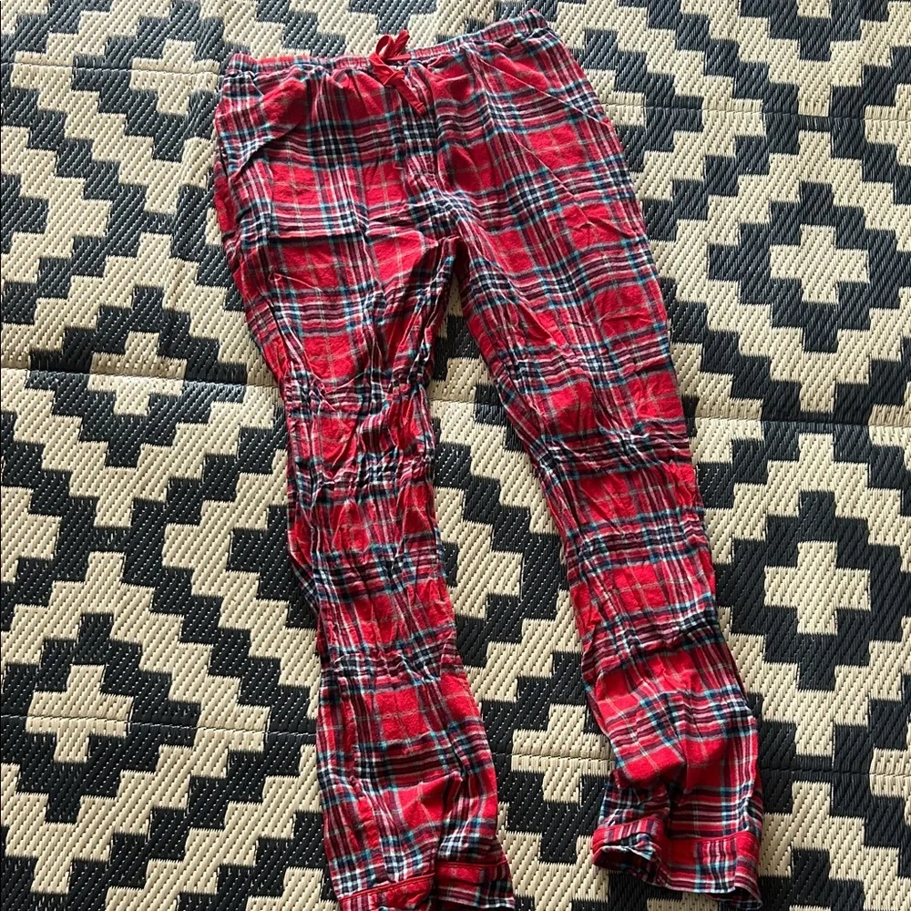 Men’s Sz M Red Plaid Set - Picture 5 of 6